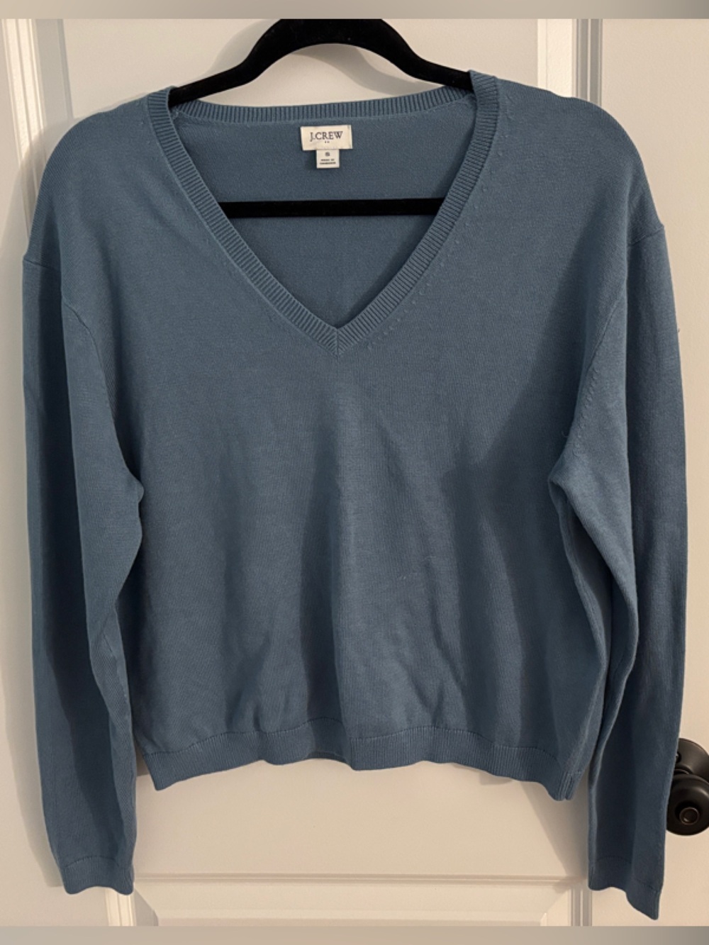 J. Crew Factory V-Neck Cropped Sweater